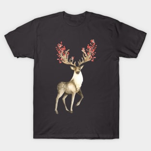 Deer and bullfinches T-Shirt